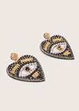 Graziella heart earrings  Woman image number 3