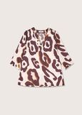 Blusa Sara in satin BEIGE Donna immagine n. 4