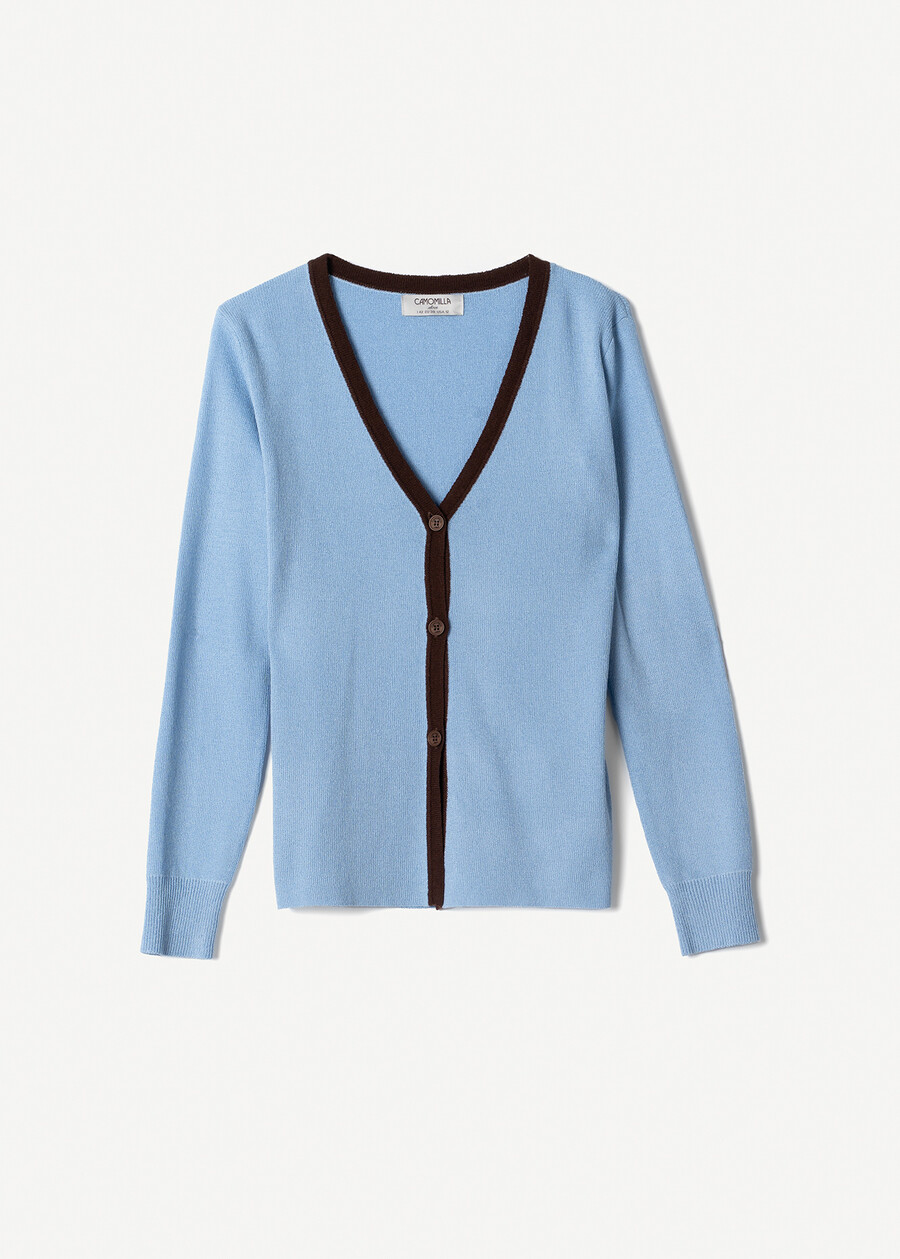 Cardigan a costine Cosmic CELESTE FIORDALISO Donna , immagine n. 4