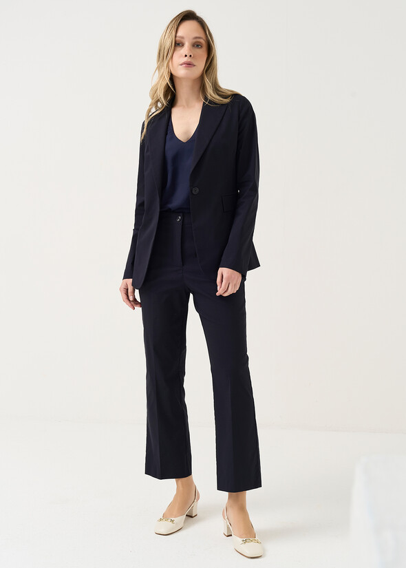 Pantaloni Jacqueline flare BLU Donna null