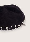 Basco Cylang con perle NERO BLACKBEIGE CREAM Donna immagine n. 3