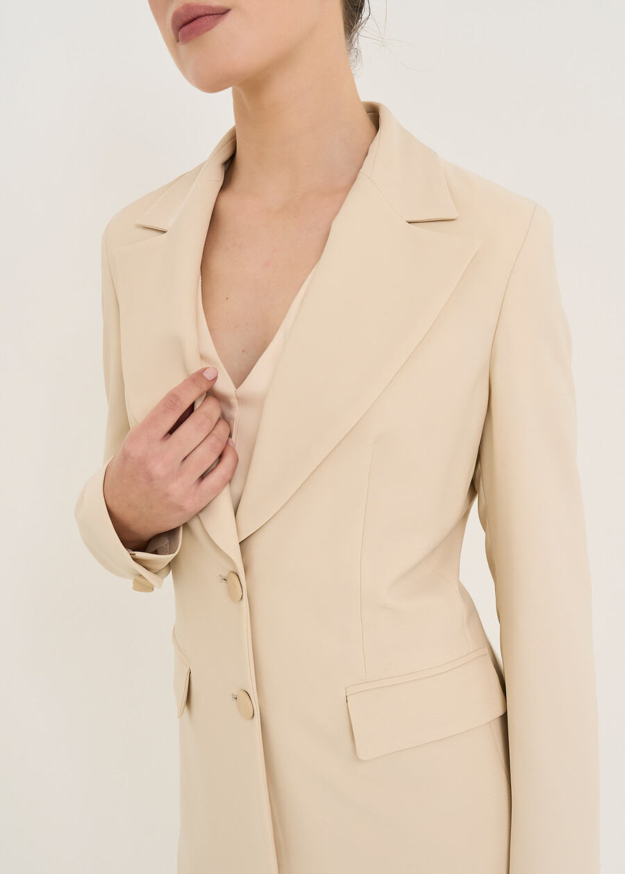 Giacca Giselle-R in cady ARANCIONEBEIGE Donna , immagine n. 2