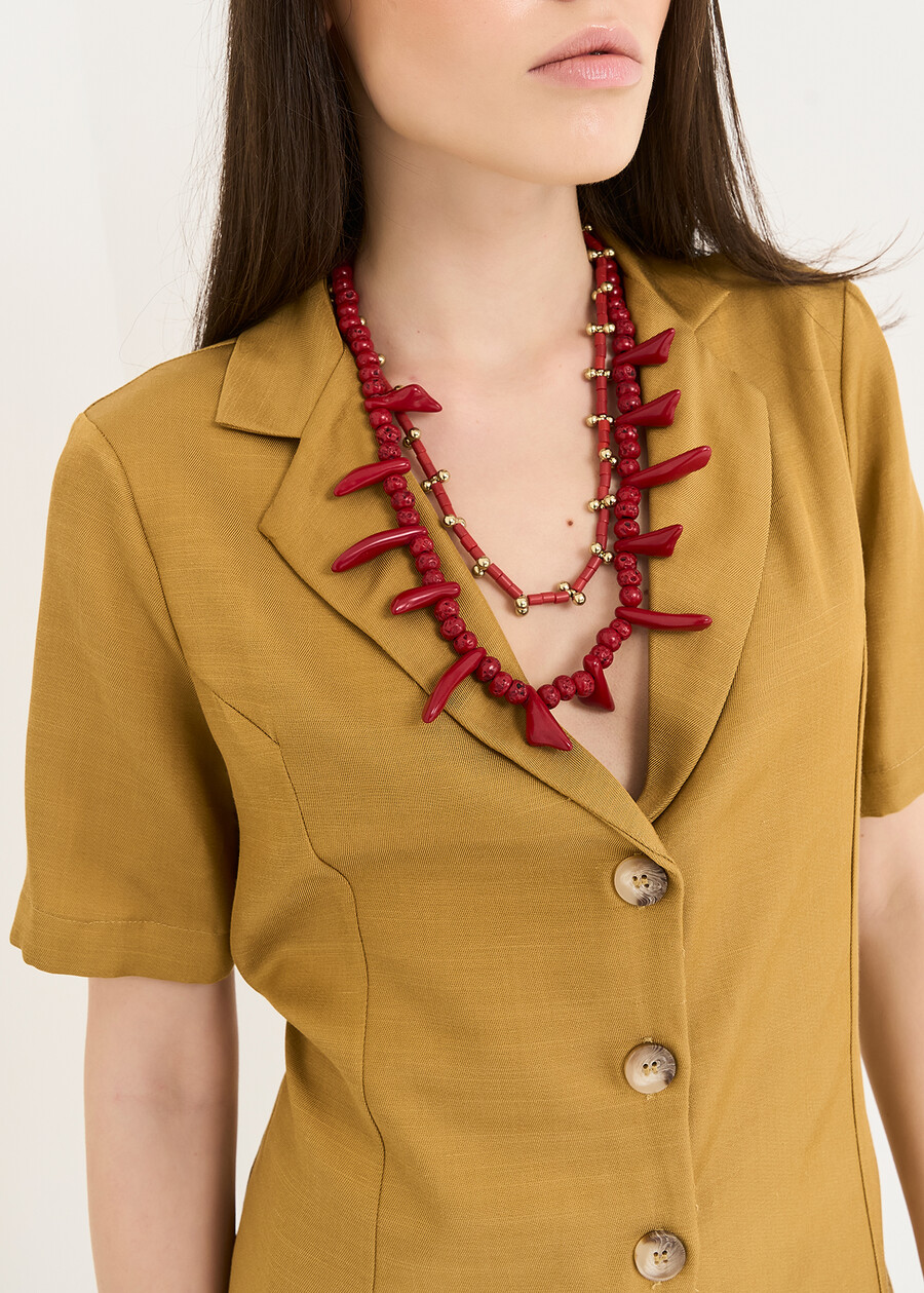 Camicia Camila Laboratorio MARRONE Donna , immagine n. 3