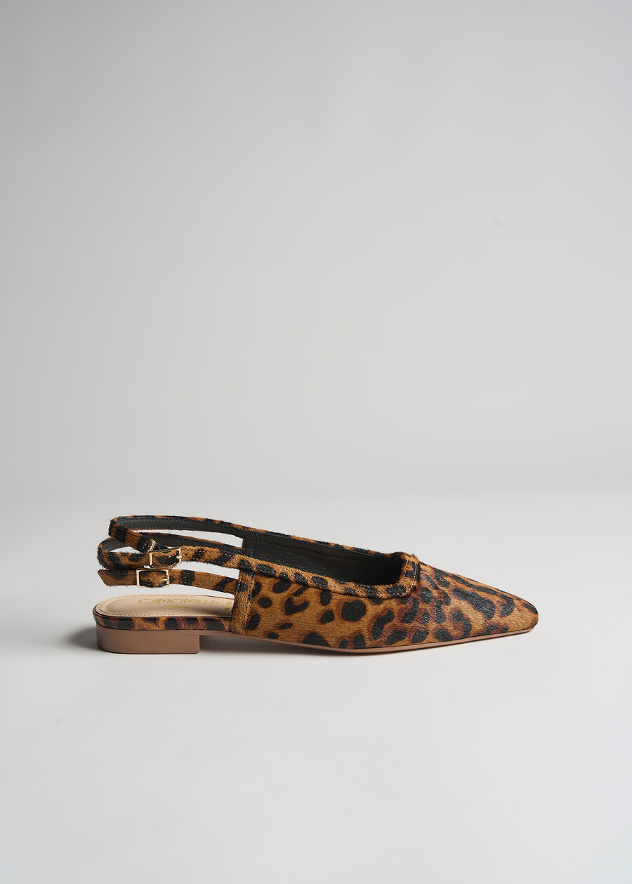 Shana animalier slingbacks NERO BLACK Woman , image number 5