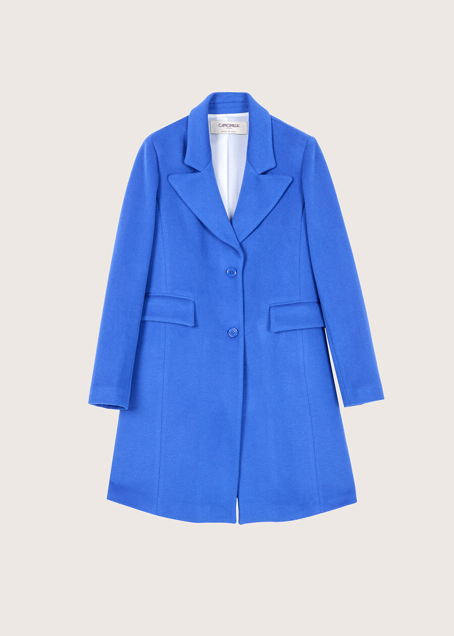 Cappotto Clotilde in panno VIOLA FRESIAELETR Donna , immagine n. 6