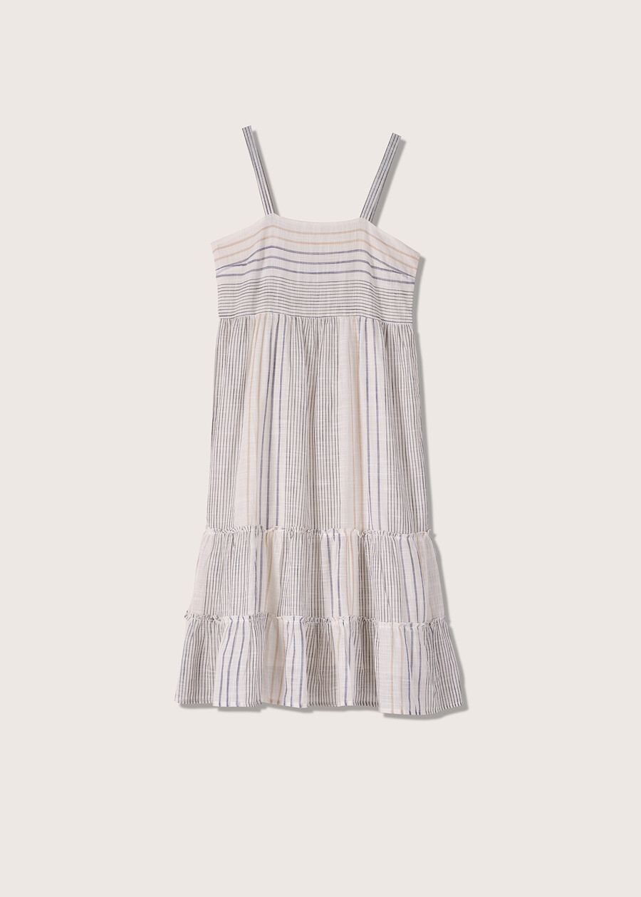 Abito Asia 100% cotone BIANCO Donna , immagine n. 4