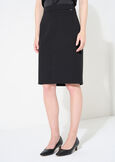 Gladys bi-stretch pencil skirt NERO BLACKBEIGE GESSOBLU Woman image number 3
