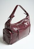 Baharia brushed faux leather hobo ROSSO BORDEAUX Woman image number 2