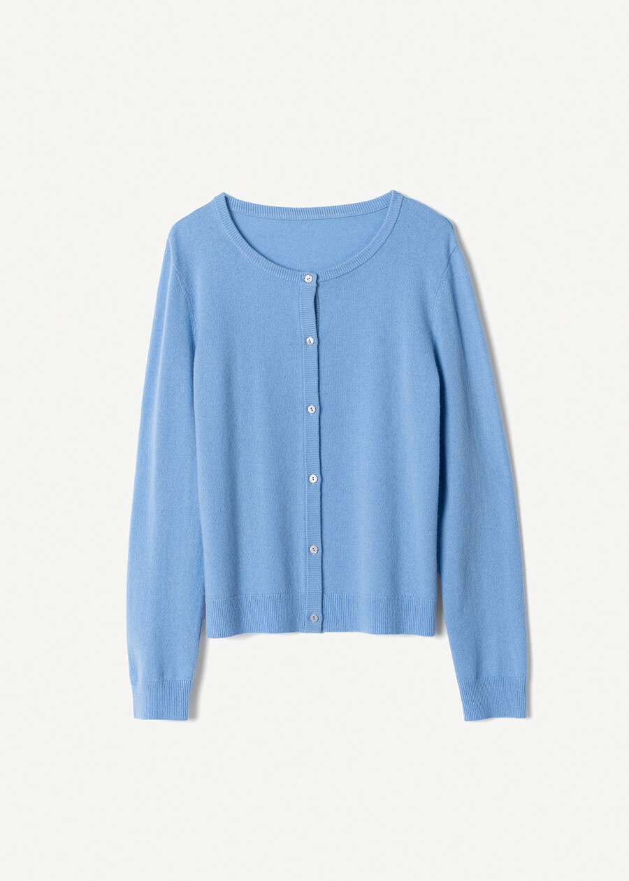 Cardigan Cassel in lana e cashmere CELESTE FIORDALISOROSA Donna , immagine n. 5
