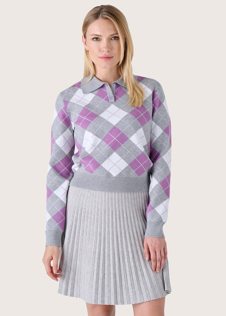 Maglia Magic modello polo GRIGIO LIGHT GREY Donna , immagine n. 1