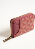 Palm Small geometric wallet ROSSO CHIANTI Woman image number 2