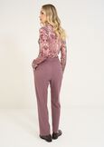 Pantaloni Alice a sigaretta ROSSO BORDEAUX Donna immagine n. 5