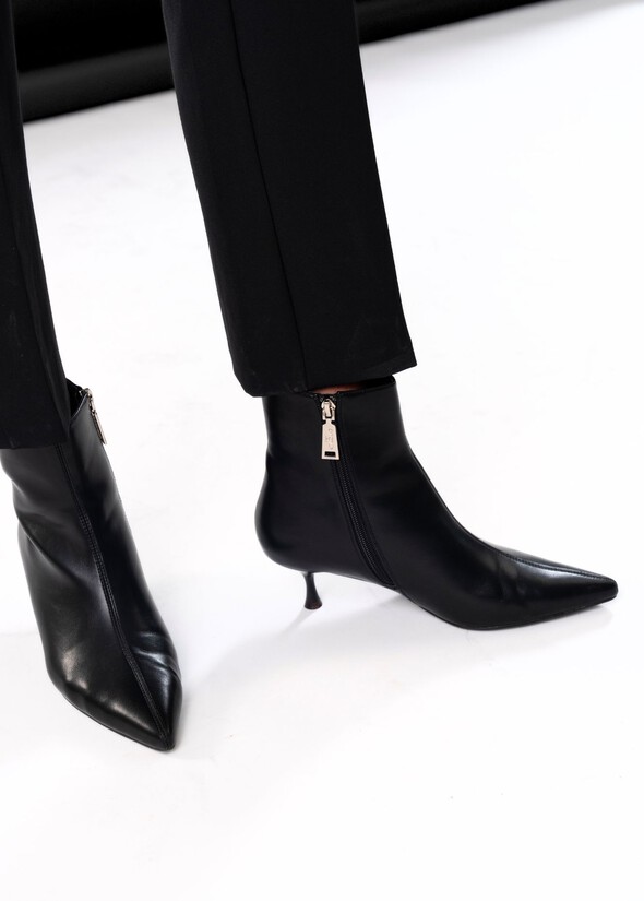 Stivaletto Smeralda in ecopelle NERO BLACK Donna null