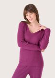 Maglia Myles con scollo a V VIOLA MOSTO Donna immagine n. 1