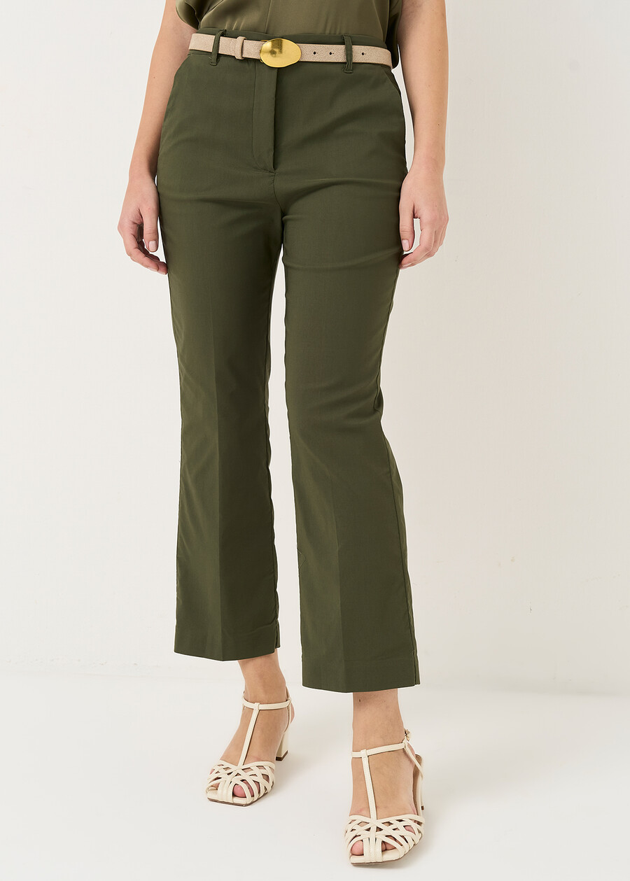 Pantaloni Jacqueline flare VERDEBLU Donna , immagine n. 3