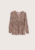 Calvyn animalier pattern blouse image number 1