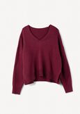 Maglione Malika scollo a V VIOLA PURPLE Donna immagine n. 5