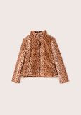 Eco-pelliccia animalier Ganda BEIGE CAMMELLO Donna immagine n. 7