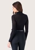 Maglia Stacey in viscosa NERO BLACKBEIGE LATTEBLU LAGUNAVIOLA IRISMARRONE TIERRAVERDE AVOCADO Donna immagine n. 4