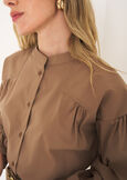 Charlotte cotton shirt BEIGE Woman image number 2