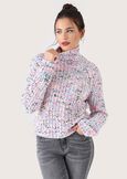 Memphis chenille jumper BIANCO WHITE Woman image number 2