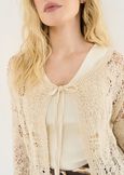 Cardigan Chandra in filo di cotone BEIGE LIGHT BEIGE Donna immagine n. 2