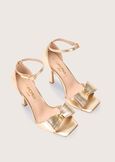 Selle eco-leather sandals GOLD Woman image number 1