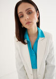 Giacca Giuliet in lino e viscosa BLUBIANCO WHITE Donna immagine n. 2