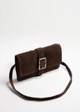 Tracolla Buffy in vero camoscio MARRONE CAFFE Donna immagine n. 1
