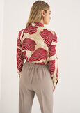 Cammy Satin Shirt BEIGE LATTE Woman image number 3