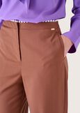 Peanut flared trousers MARRONE CARAMELLO Woman image number 3