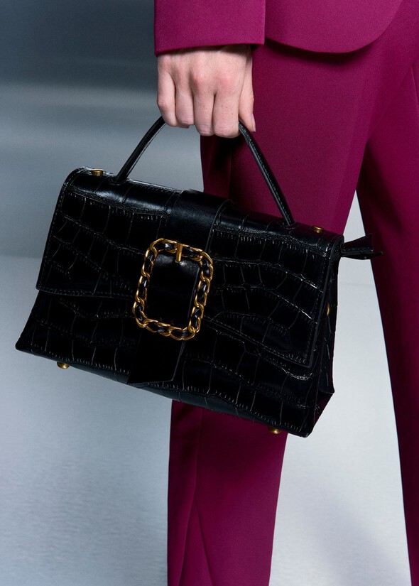 Pochette Balila in ecopelle NERO BLACK Donna null