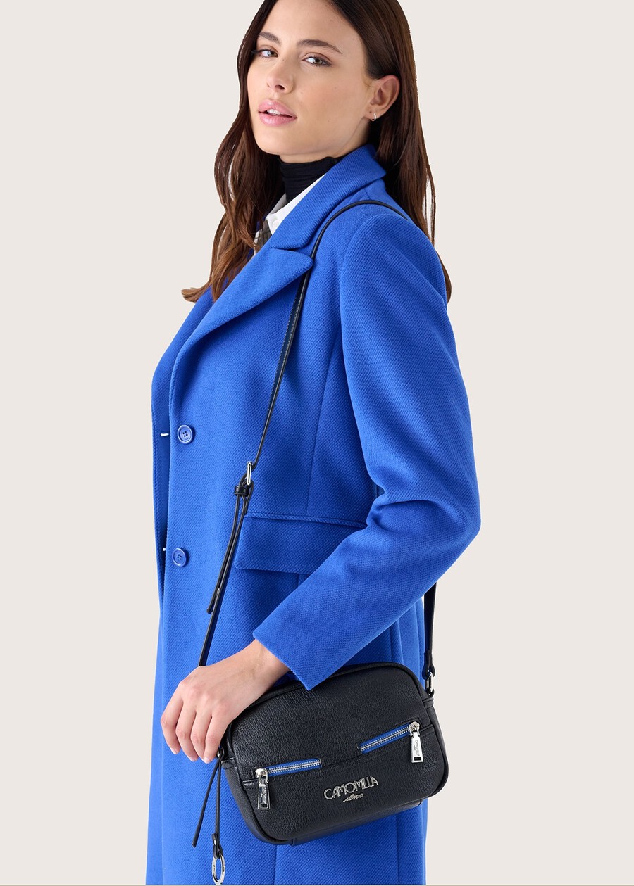 Tracolla Briar in ecopelle BLU GRAFITENERO BLACK Donna , immagine n. 1