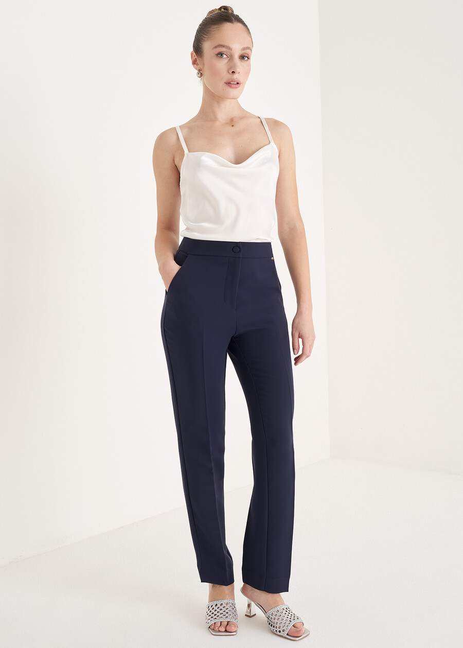 Pantalone Alice in cady BLU Donna , immagine n. 2