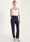 Pantalone Alice in cady BLU Donna immagine n. 2
