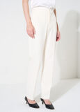 Alice bi-stretch slim trousers NERO BLACKBEIGE GESSOBLU Woman image number 3