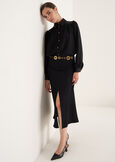 Gonna Gavril in cady NERO BLACK Donna immagine n. 1