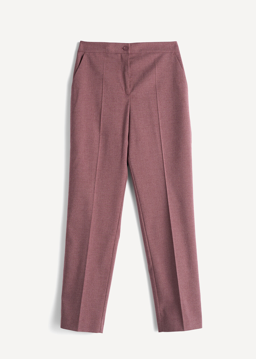 Pantaloni Alice a sigaretta ROSSO BORDEAUX Donna , immagine n. 6