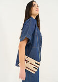 Pochette Blaika con perline BEIGE LIGHT BEIGE Donna immagine n. 1