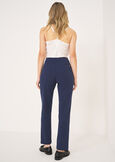 Pantalone Alice-F in screppino BLU MIDNIGHTVIOLA VINACCIA Donna immagine n. 5