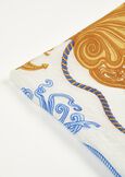 Simona 100% silk scarf BIANCO WHITEBIANCO WHITE Woman image number 3