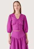 Camicia Ciapa 100% cotone VIOLA GRAPE Donna immagine n. 1