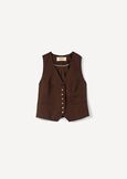 Gilet da tailleur Gionny MARRONE Donna immagine n. 5