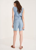 Bermuda Berlino in lyocell DENIM MEDIUM DENIM Donna immagine n. 4