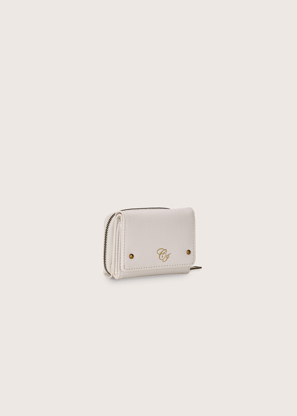 Pelvin eco-leather wallet BIANCO WHITE Woman null