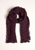Sciarpa Sunny tinta unita NERO BLACKBLU MIDNIGHTVIOLA VINACCIA Donna immagine n. 1