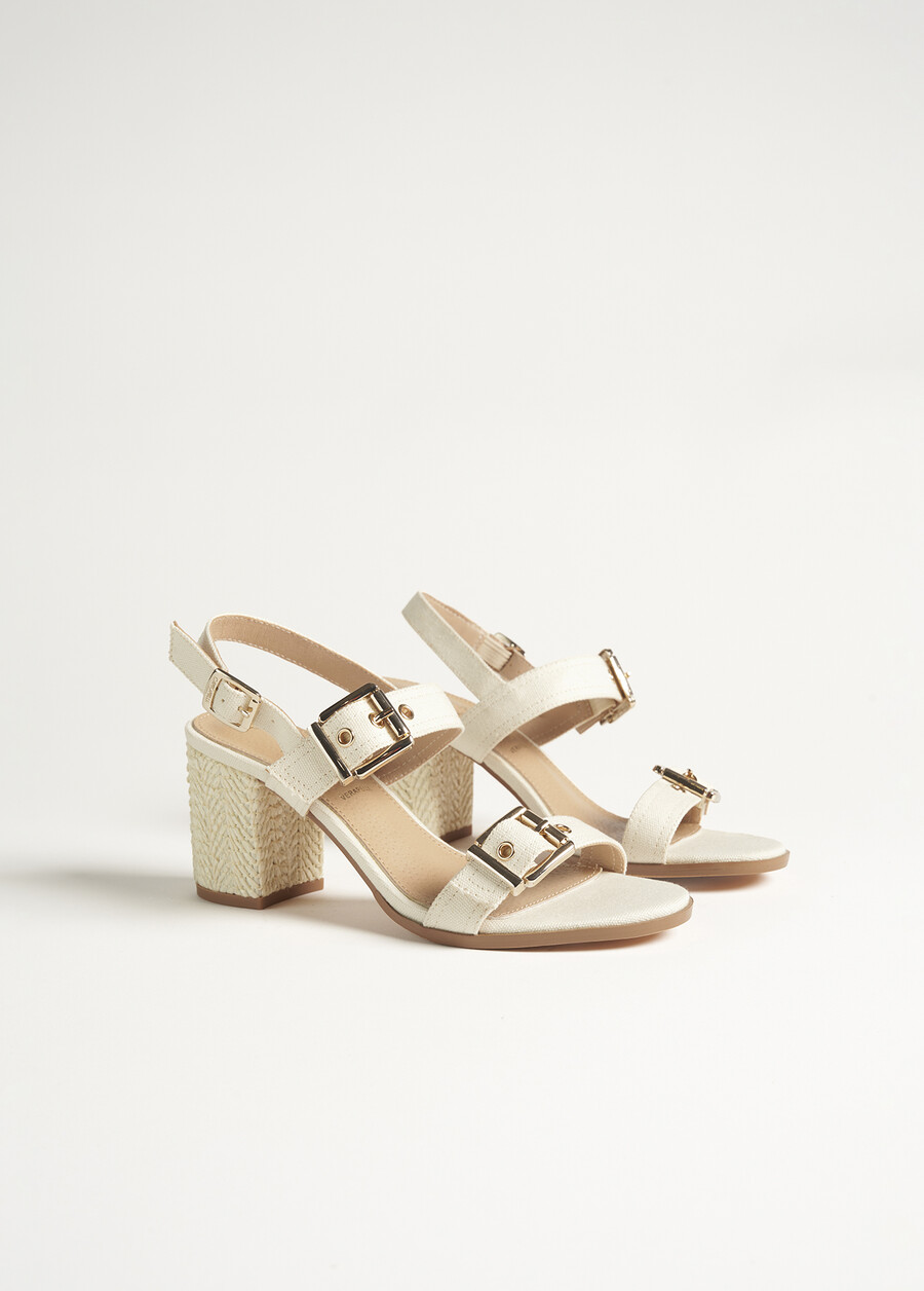 Surly canvas sandal BEIGE LATTE Woman , image number 2