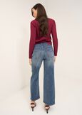 Pantaloni Kate con dettagli a contrasto DENIM MEDIUM DENIM Donna immagine n. 4