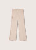 Giorgia polyviscose trousers BEIGE CAMMELLOGRIGIO MEDIUM GREY Woman image number 5