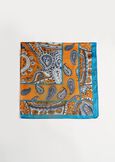 Foulard Shirly con stampa cashmere ARANCIONE Donna immagine n. 1